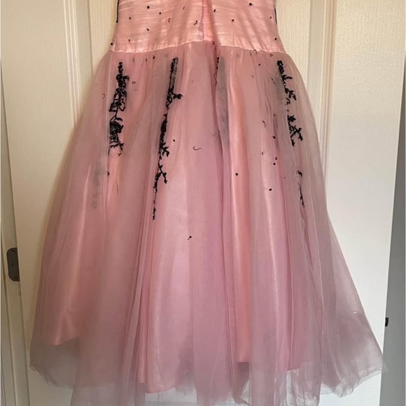 Camille La Vie Tea Length Gown - Picture 2 of 3